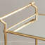 Oxendine Metal Bar Cart