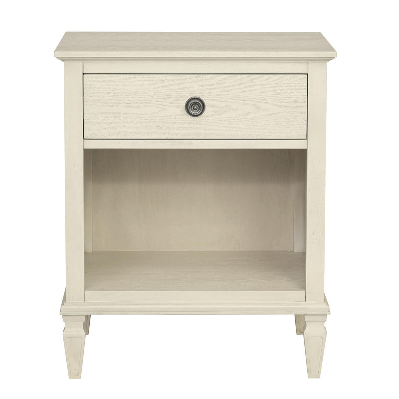 Table de chevet Victoria crème antique, Crème