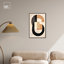 «Monogram Version of Six Canvas», art mural neutre moderne par Art Remedy-105311352-105311378