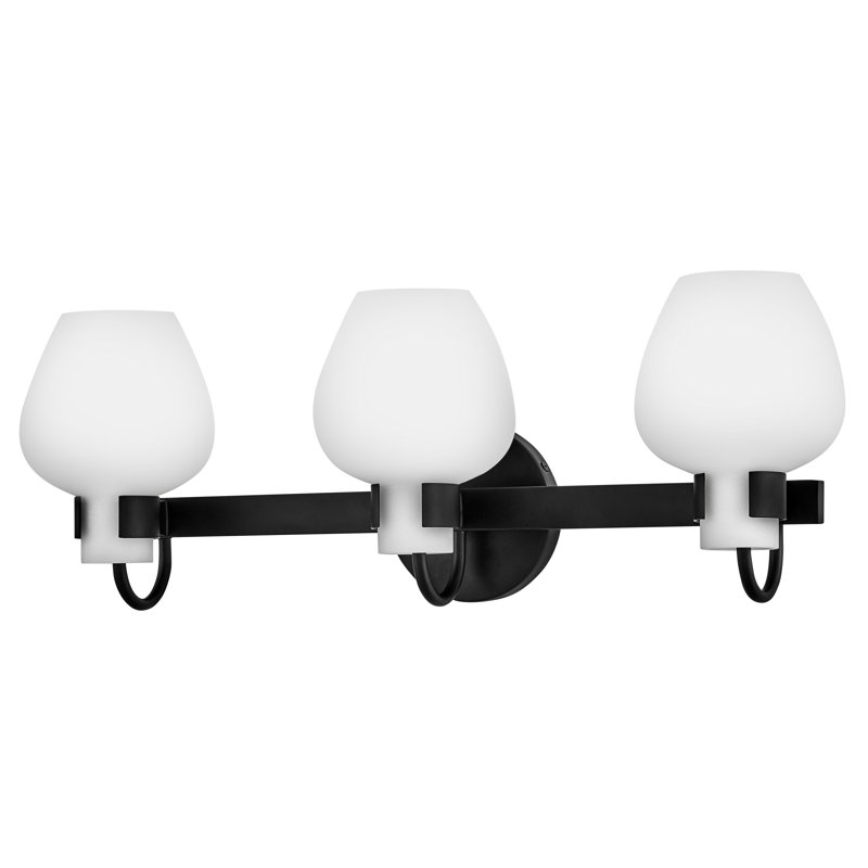 Éclairage pour meuble-lavabo Hinkley Sylvie, Oxyde noir texturé
