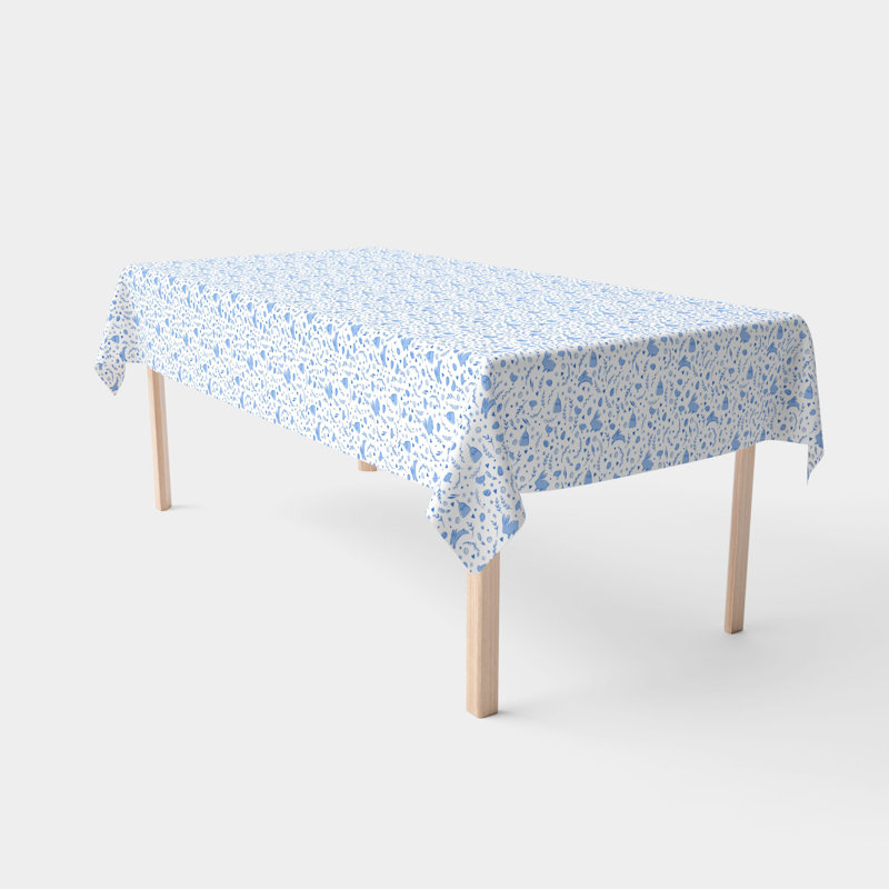 Mickel Geometric Tablecloth, 104" L x 60" W