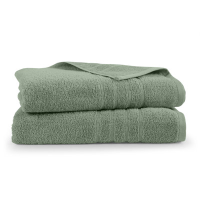 Martex Ultimate 2 Pack Bath Sheet Sage Towel Set