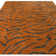 Alaisdair Tiger Animal Print Orange Area Rug