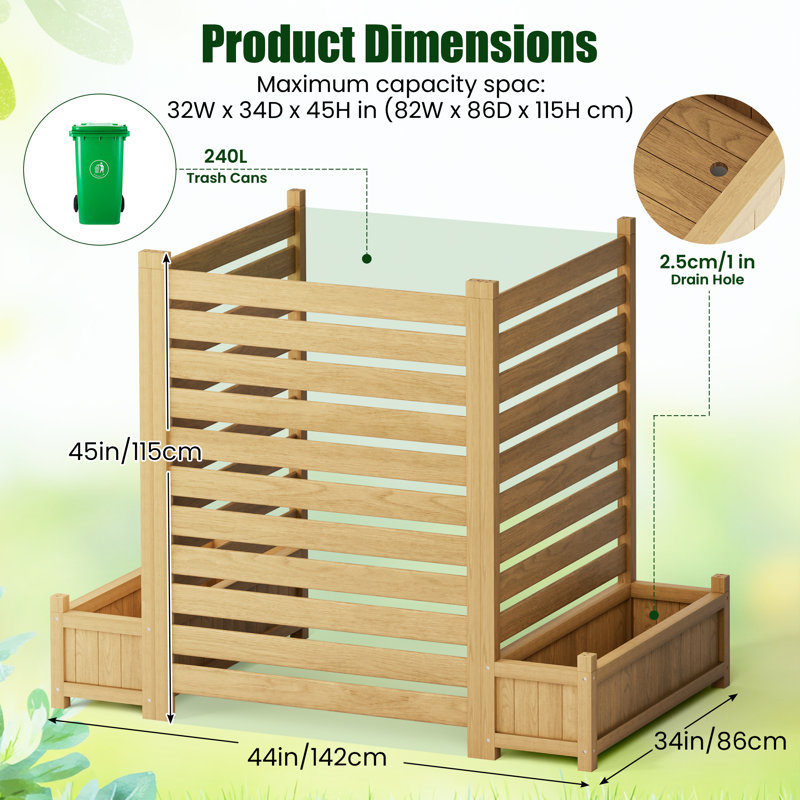 Wood Planter Box
