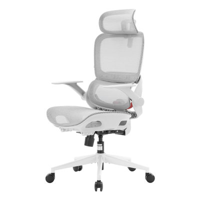  B100 Ergonomic Office Chair, Ergonomic Chair With Zoned Back Support, 2d Wide Headrest Desk Chair With Breathable Pressure-relief Seat, High Back Executive Chair For Home Office & Gaming