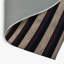Tapis intérieur / extérieur noir HorizontalStripes-1381545723