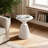 Outdoor End Table, Garden Accent Table