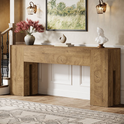 70.87" Farmhouse Console Table For Entryway, Living Room by 17 Stories