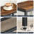 Dadash 29.5" Small Console Table with Metal Mesh Shelf-1742425906