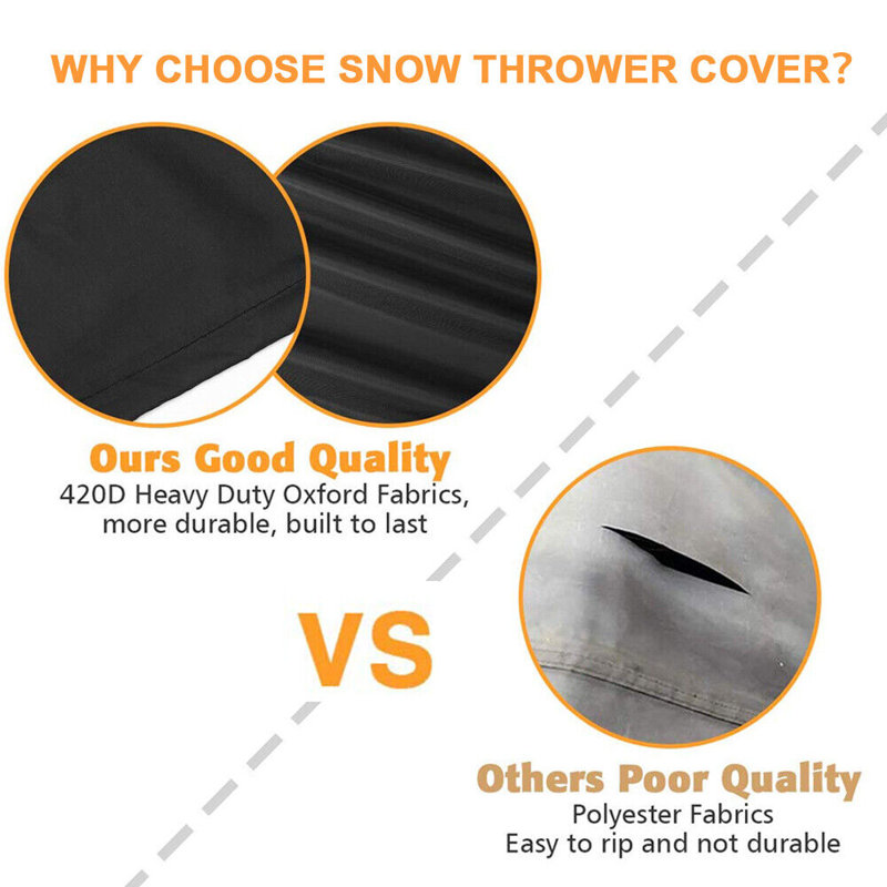 Buckle Mildew Resistant Snow Blower Cover By HOMEYA