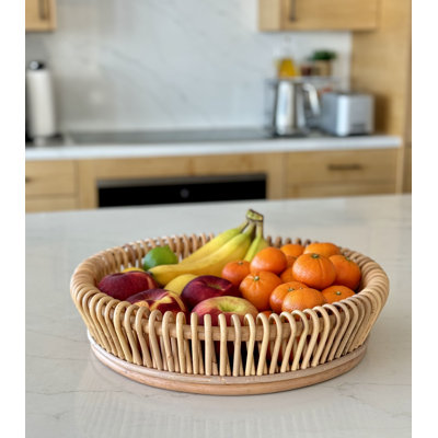 Carsen Handmade Rattan Decorative Bowl 1