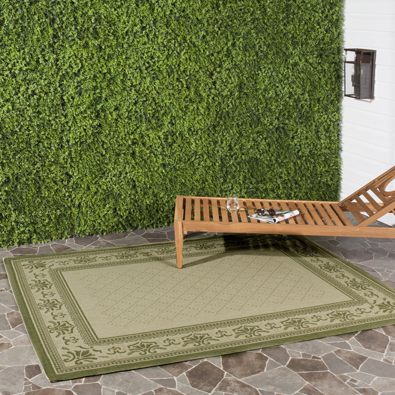 Saboun Performance Oriental Indoor/Outdoor Area Rug