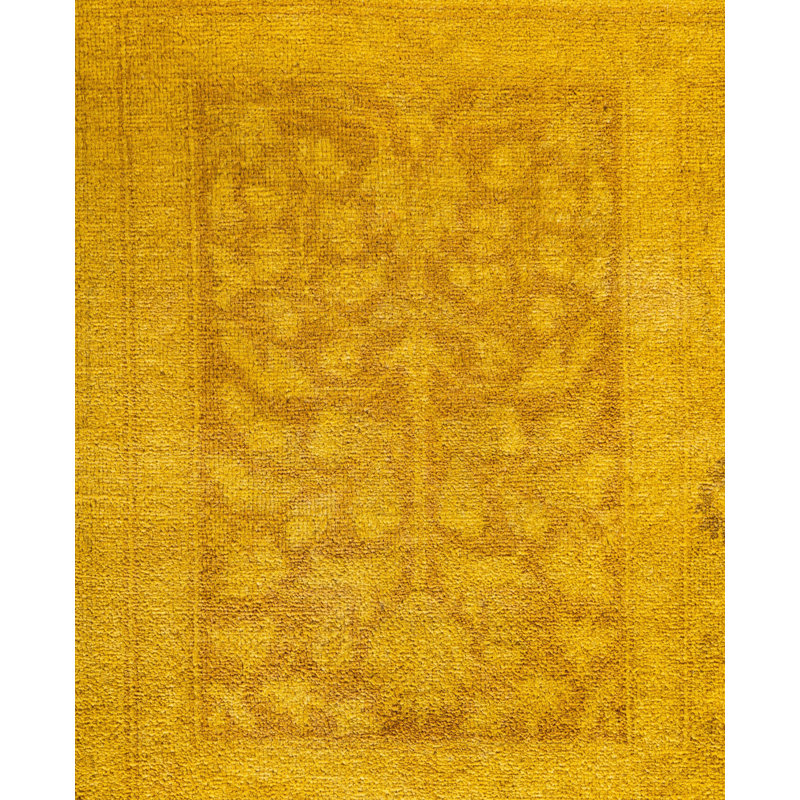 Overdyed One-of-a-Kind 8' 2" X 10' 4" Hand Knotted Area Rug