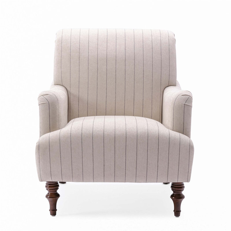 Striped Arm Chair