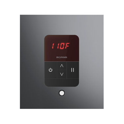 iTempo Square Steam Shower Control and Steamhead