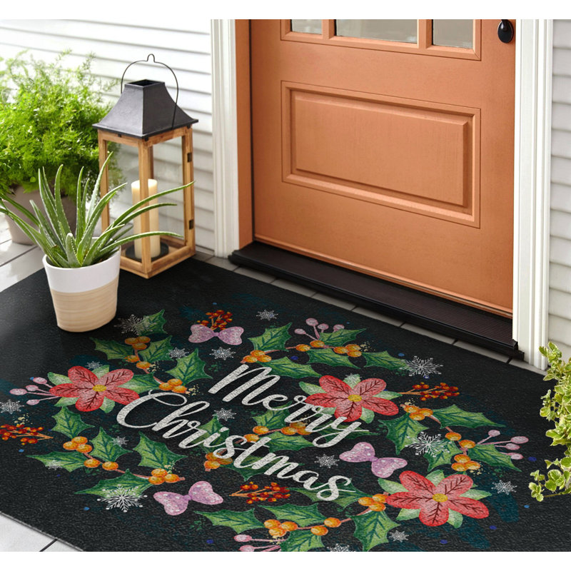 Non-Slip Christmas Outdoor Doormat