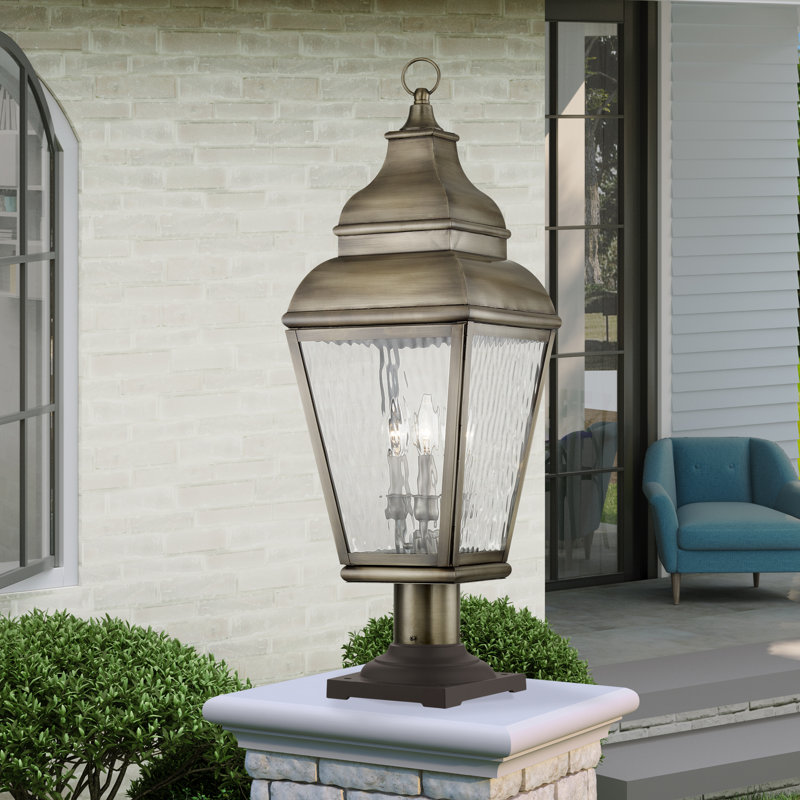 Arelene Lantern Head, Vintage Pewter