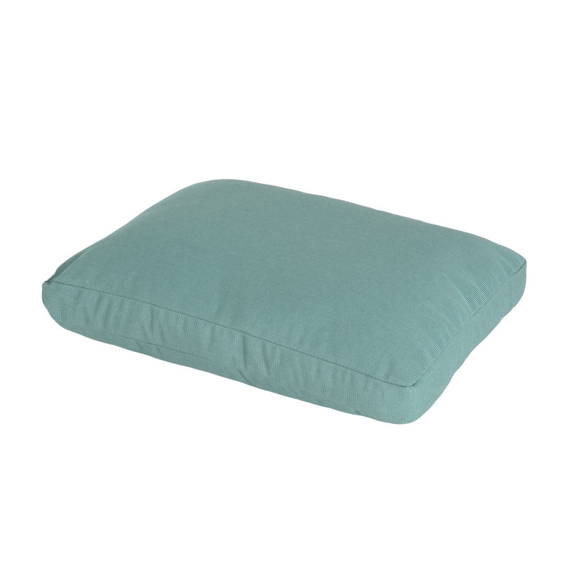 Ensemble de coussins de chaise club d'extérieur Noah - Coussins de siège et de dossier sarcelle avec rembourrage en mousse