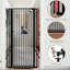 Barrière extra haute pour animaux 57 po avec fermeture automatique | Barrière pour animaux pour escaliers, ouvertures larges | Réglable 57 po - 62 po - noir-304585291-316636866