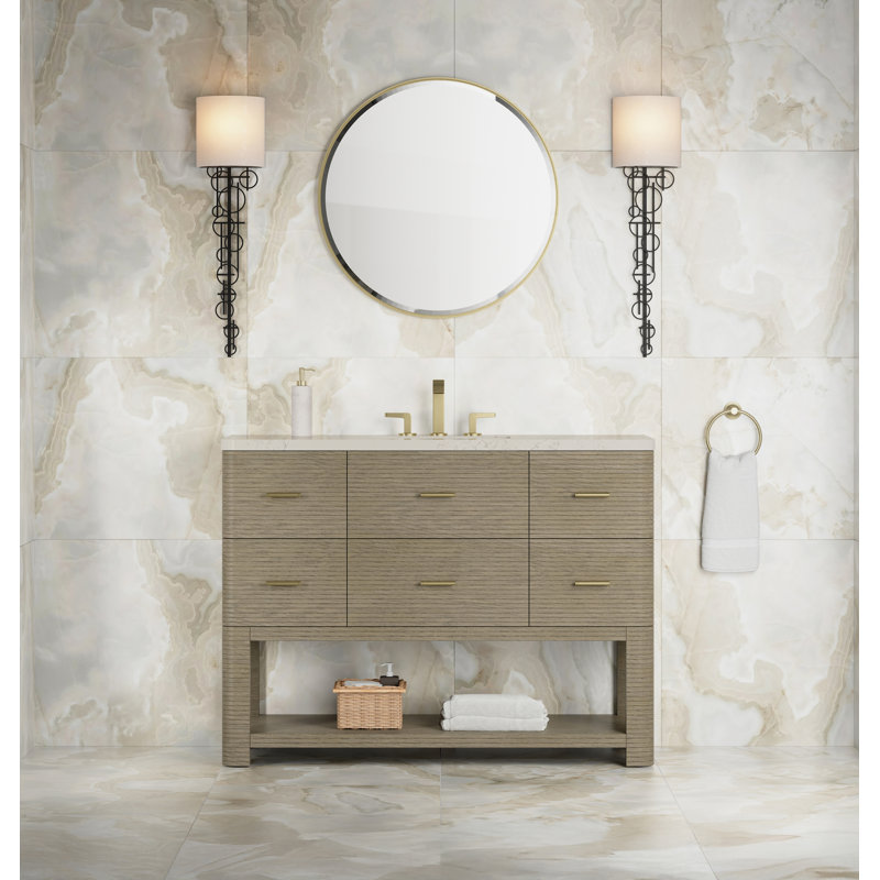 Lucian 48'' W Single Vanity, Siberian