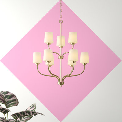 Lustre classique / traditionnel à 9 lumières Windom
