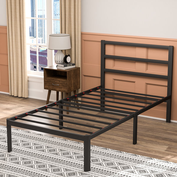 Latitude Run® Metal Slat Bed & Reviews | Wayfair