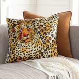 Animal Print Throw Pillow