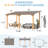 14' X 10' Outdoor Wood Gazebo For Patio