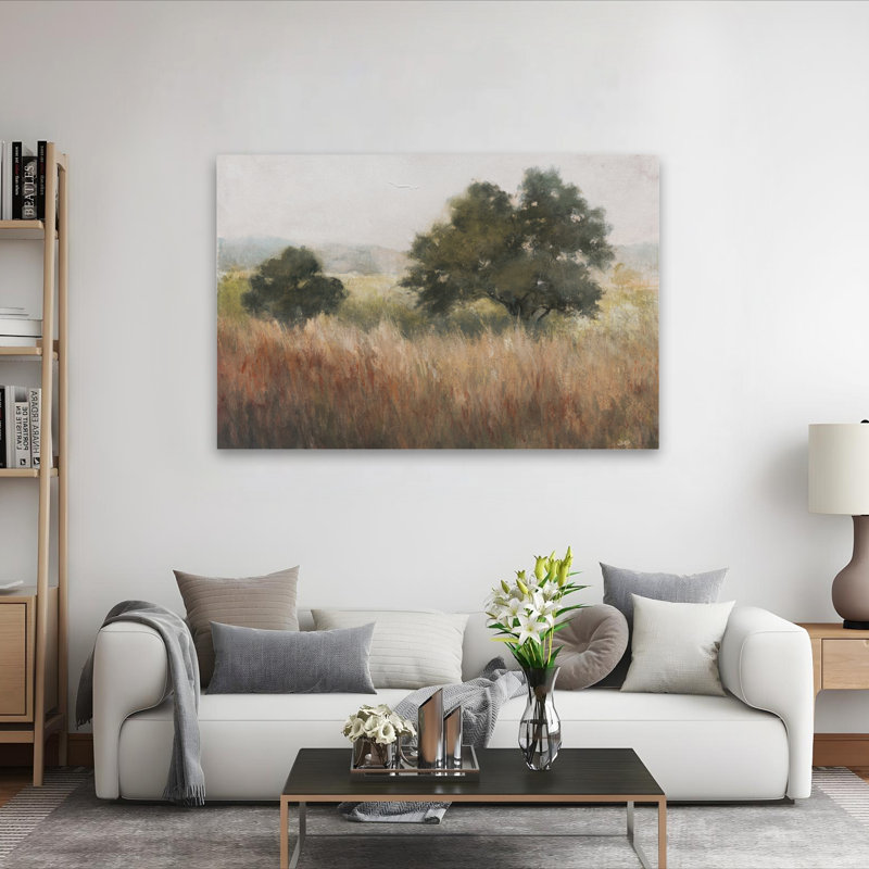 Art de traditions champêtre beige et brun, H 40 po x l 60 po