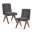 Chaises de salle à manger rembourrées Nieck-1198496344