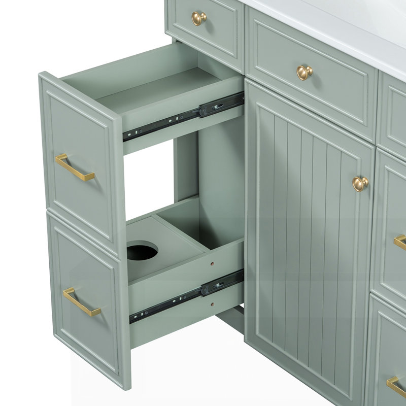 Meuble-lavabo 36 po avec lavabo en céramique