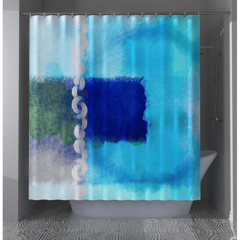Glowing Magnifies it Shower Curtain