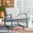 Seadrift Bia Rocking Metal Chair with Cushions-1566247802