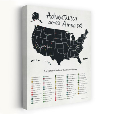 Adventures Across America Contemporary Summer Architecture Art