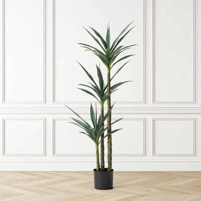 Faux arbre 51 'en faux tequila en pot