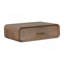Wood Sonoma T-Bar Wall-Mounted Nightstand, 1-Drawer, Light Brown
