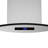 Streamline 30 In. T-6805-1-CL Langosco Convertible Island 350 CFM Range Hood In Brushed Stainless Steel With Mesh Filters, Touchpad Control, LED Lights