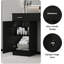 Thame Wall-mounted barber station with barber cabinet, without mirror-1991614042