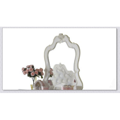 Miroir arqué Edalene Pearl White