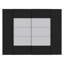 Debarr 4 Door Manufactured Wood Wardrobe-114011907-114011905