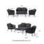 Melody 2 Seat Sofa Set with Ceramic Table