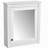 24" x 27" Wall-Mounted Bathroom Cabinet w/ Mirror & Adjustable Shelf, Space Saver Over Toilet,-1975245112