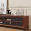 Meuble télé en bois massif de style médiéval Design-104977492