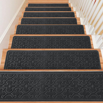 Tapis de marche 15 pièces pour tapis d'escalier auto-adhésif