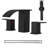 Widespread 2-handle Bathroom Faucet with Drain Assembly