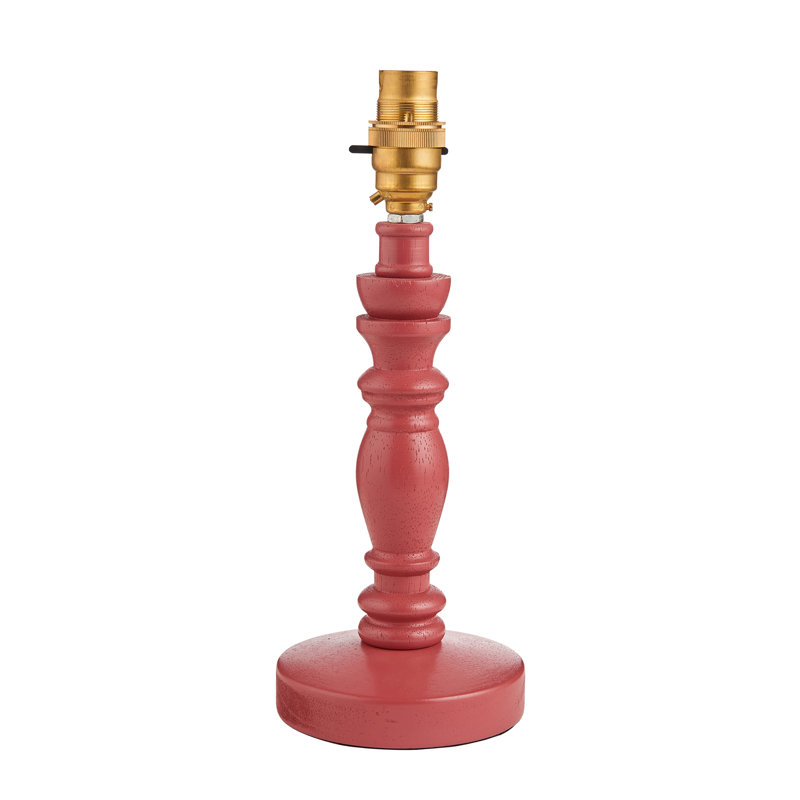 Bibury 27.2cm Table Lamp Base, Pink