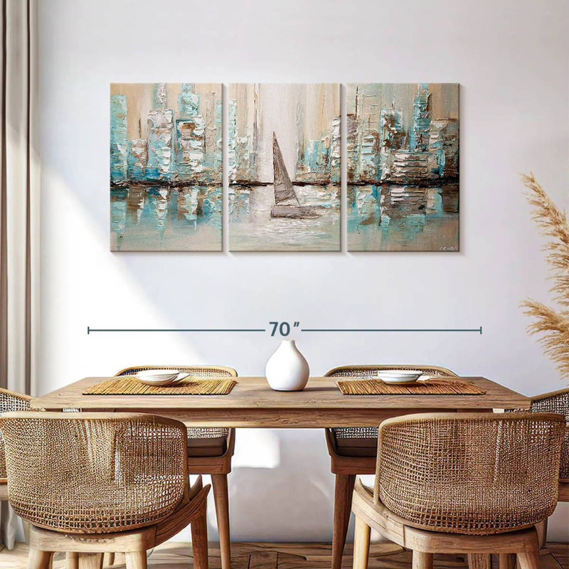 Drifting tranquility i Aletra, 30" H x 62" W