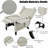 Adjustable Wingback Recliner With Button-Tufted Design | USB Charging & Space-Saving Foldable Side Table-122204997