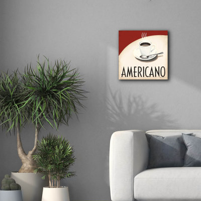 Art mural sur toile «Cafe Moderne 3» par Marco Fabiano, Winston Porter