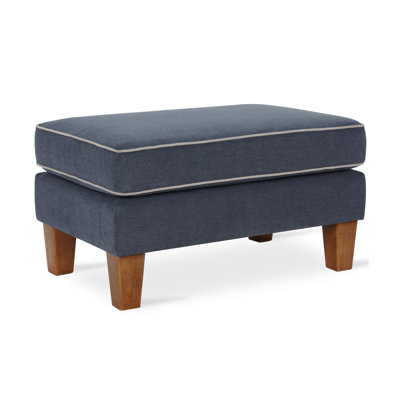 Specht 84.1cm Wide Rectangle Solid Colour Footstool Ottoman
